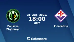 Polissya Zhytomyr Faces Fiorentina: A Match Summary