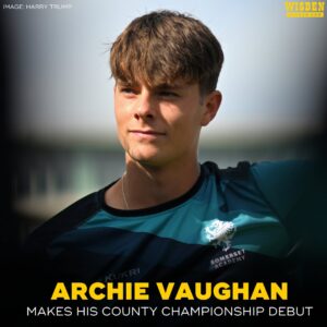 The Promising Future of Archie Vaughan in Cricket