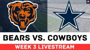 Upcoming Showdown: Bears vs Cowboys Game Preview
