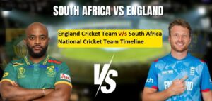 Timeline of England Cricket Team vs South Africa National Cricket Team