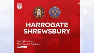 Harrogate Town vs Shrewsbury: A Thrilling Clash in the EFL