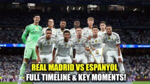 A Comprehensive Timeline of Real Madrid vs Espanyol Matches