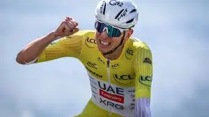 The Rise of Tadej Pogačar in Professional Cycling