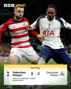 Tottenham vs Doncaster: A Thrilling Encounter