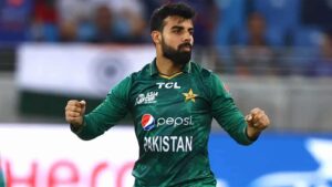 Shadab Khan: Leading the Charge for Pakistan Cricket