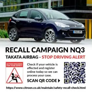 Current Status of the Stellantis Takata Airbag Recall