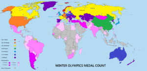 Current Winter Olympics Medal Count Overview