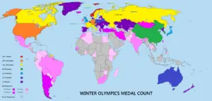 Current Winter Olympics Medal Count Overview