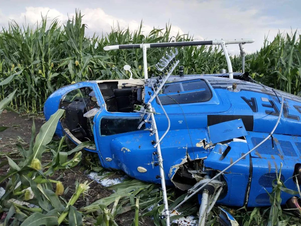 helicopter crashed — GH news