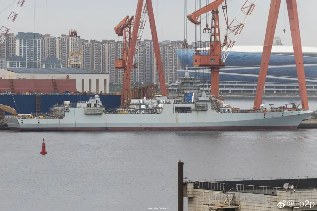 Type 055 Destroyer: China Launches Two More Advanced Warships