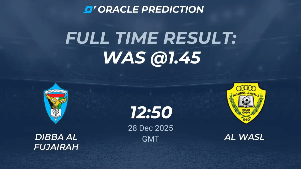 al wasl vs dibba — GH news