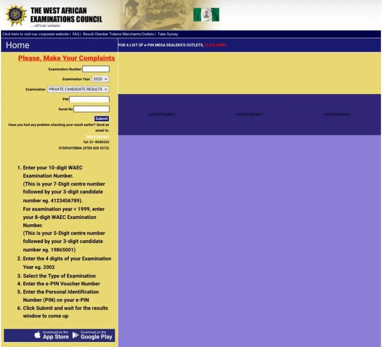 Waec wassce critical thinking pilot