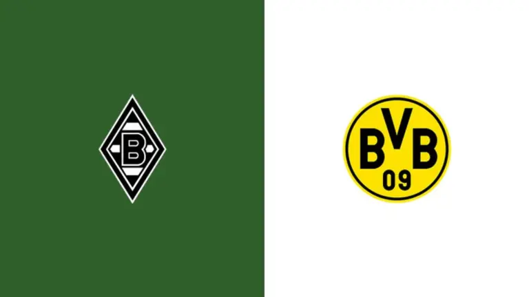 Borussia mönchengladbach vs borussia dortmund standings